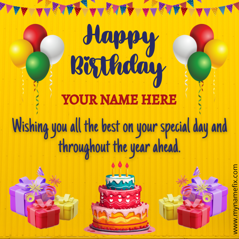 Birthday Art Template