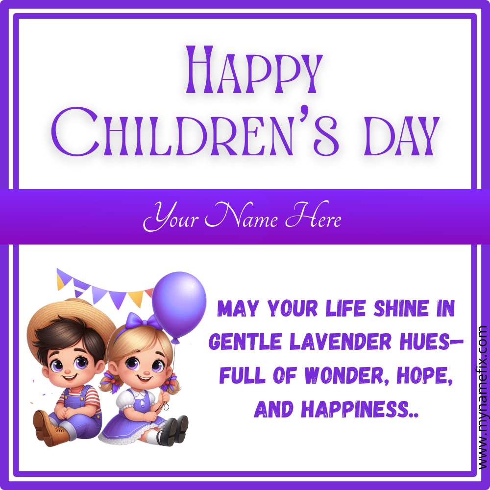 Children's Day Template