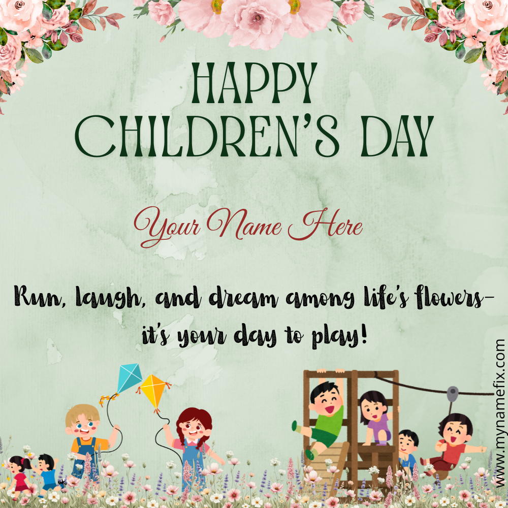 Children's Day Template