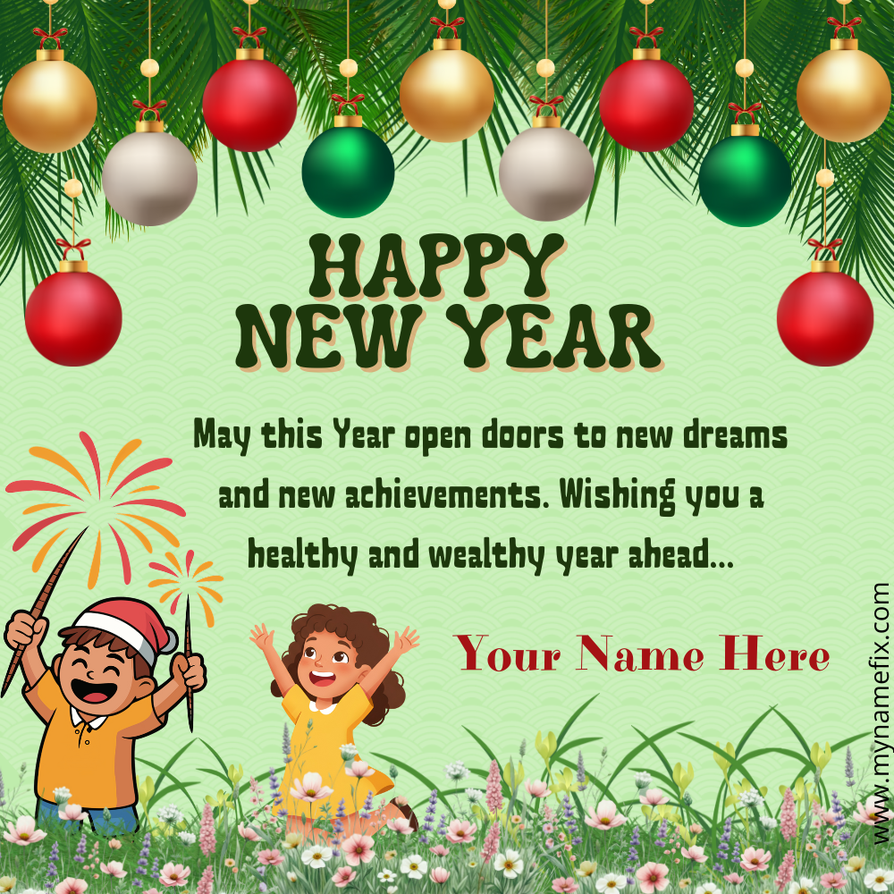 New Year Wish Art
