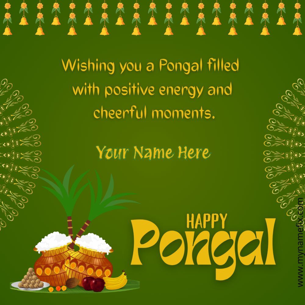 Pongal Wish Art