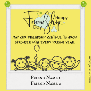 Friendship Day Wish Art