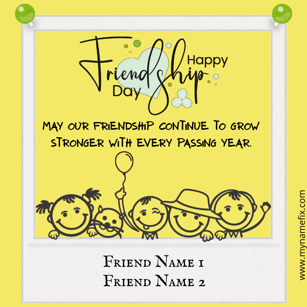 Friendship Day Wish Art