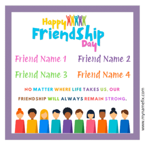Friendship Day Wish Art