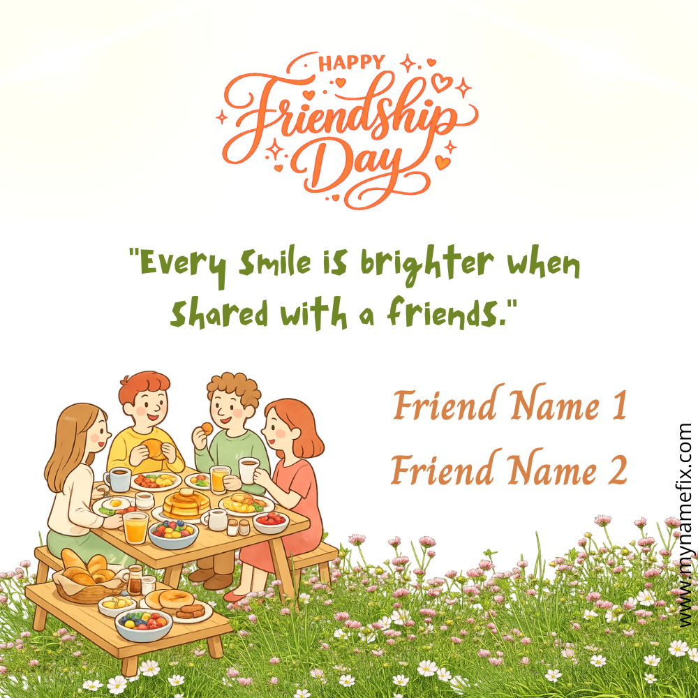 Friendship Day Wish Art