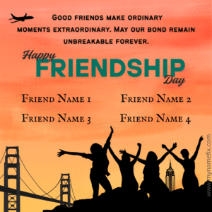 Friendship Day Wish Art