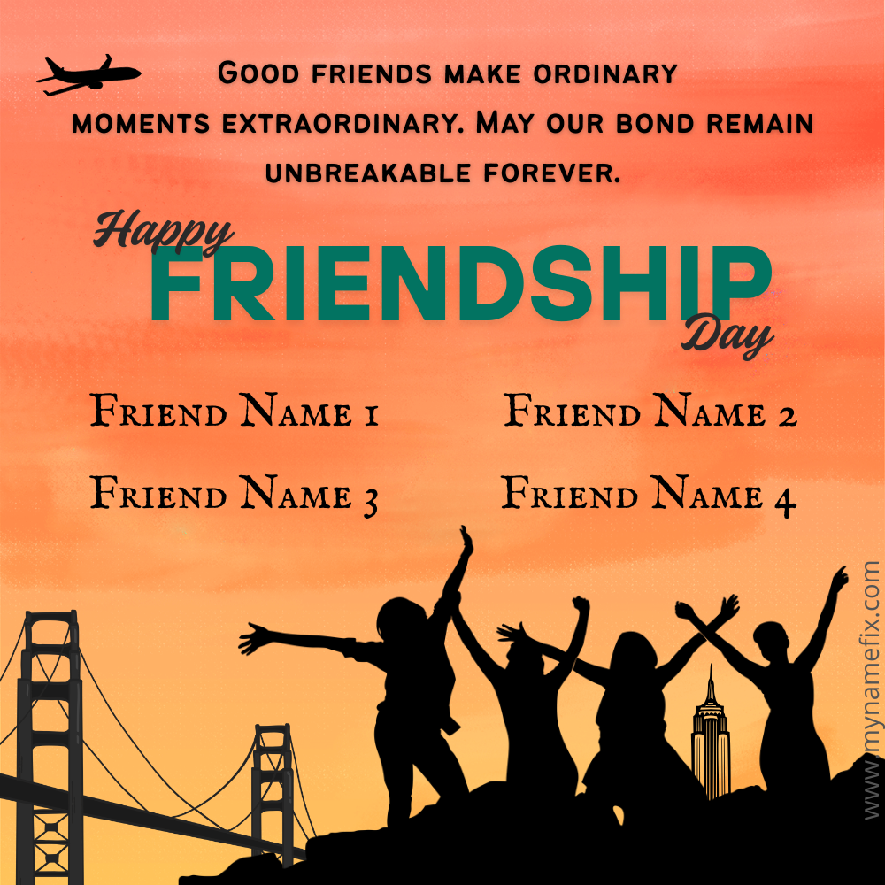 Friendship Day Wish Art