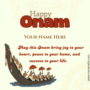 Onam Wish Template