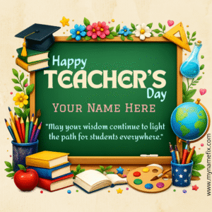 Teacher's Day Template