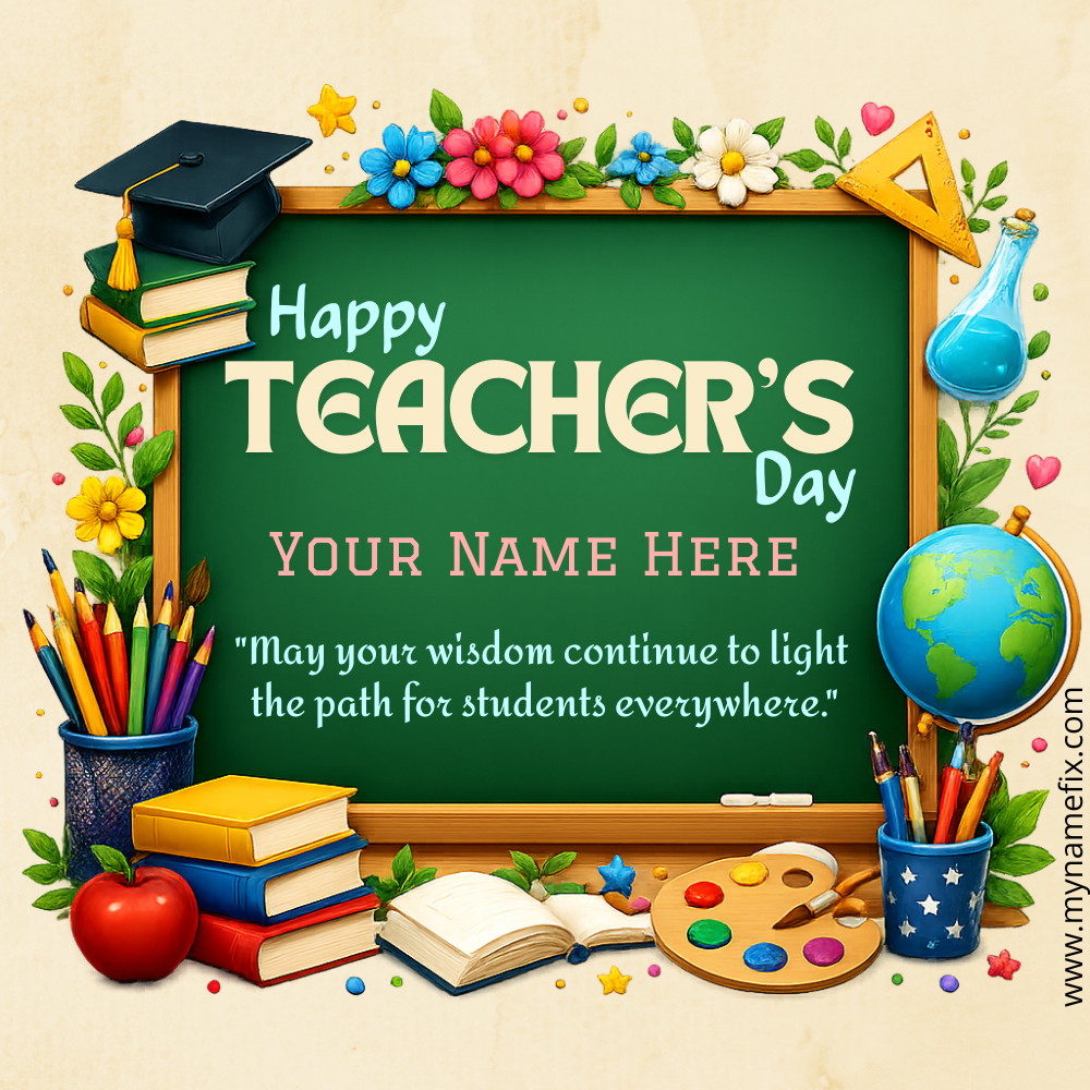 Teacher's Day Template