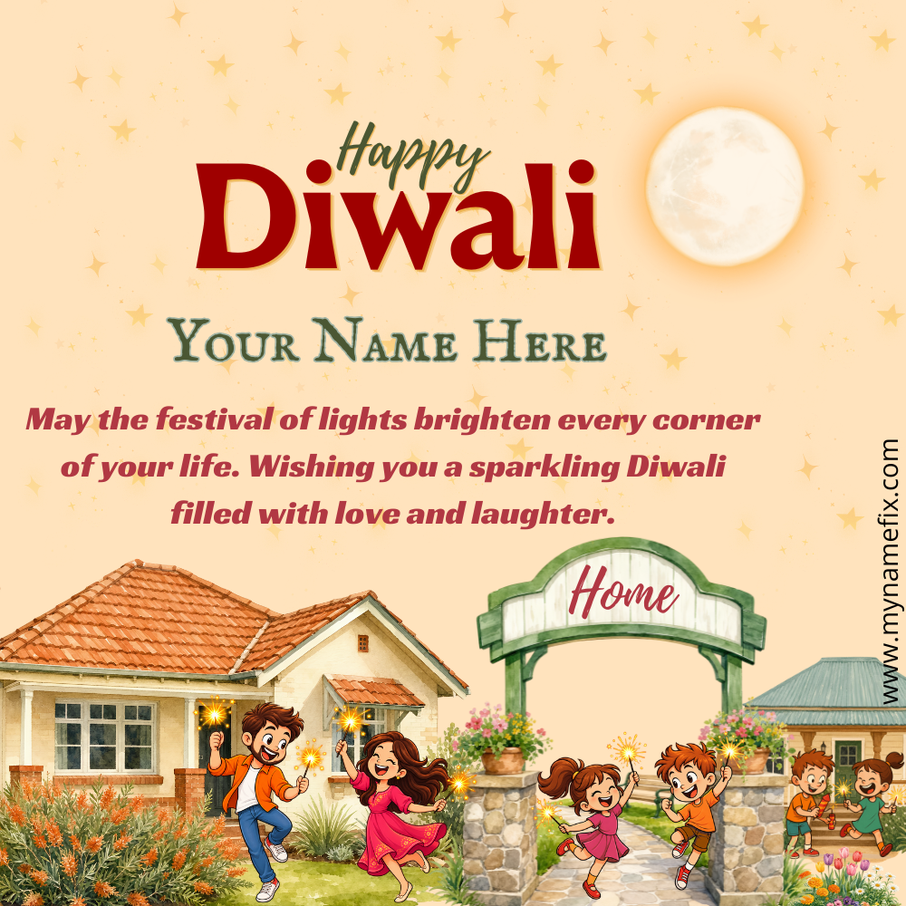 Diwali Wish Template