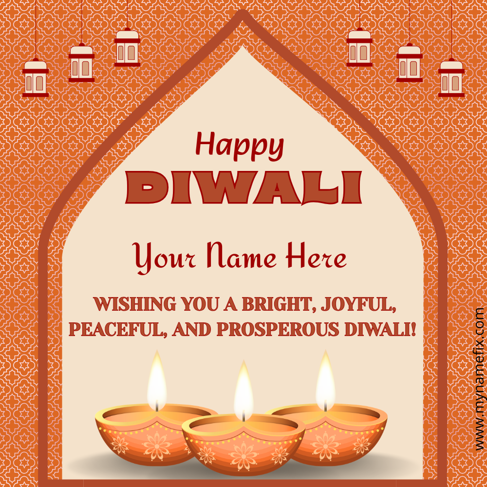 Diwali Wish Template