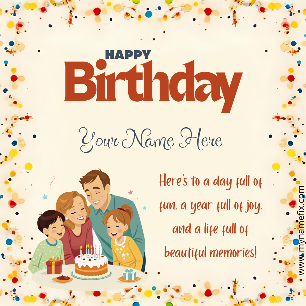 Birthday Art Template