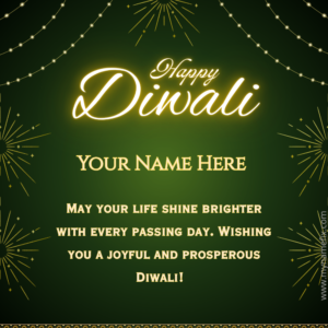 Diwali Wish Template