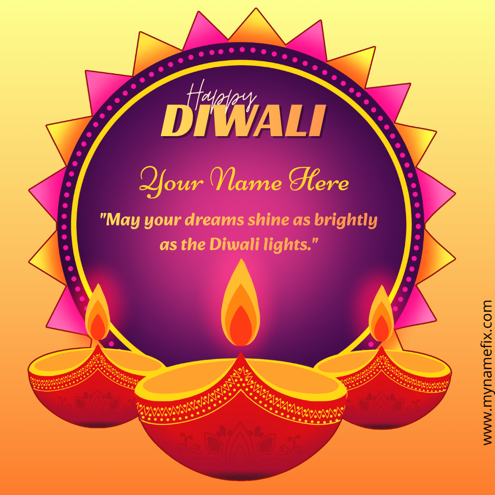 Diwali Wish Template