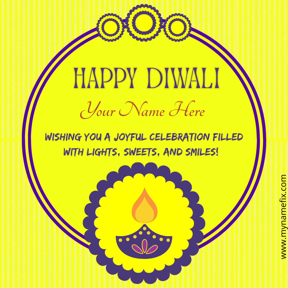 Diwali Wish Template