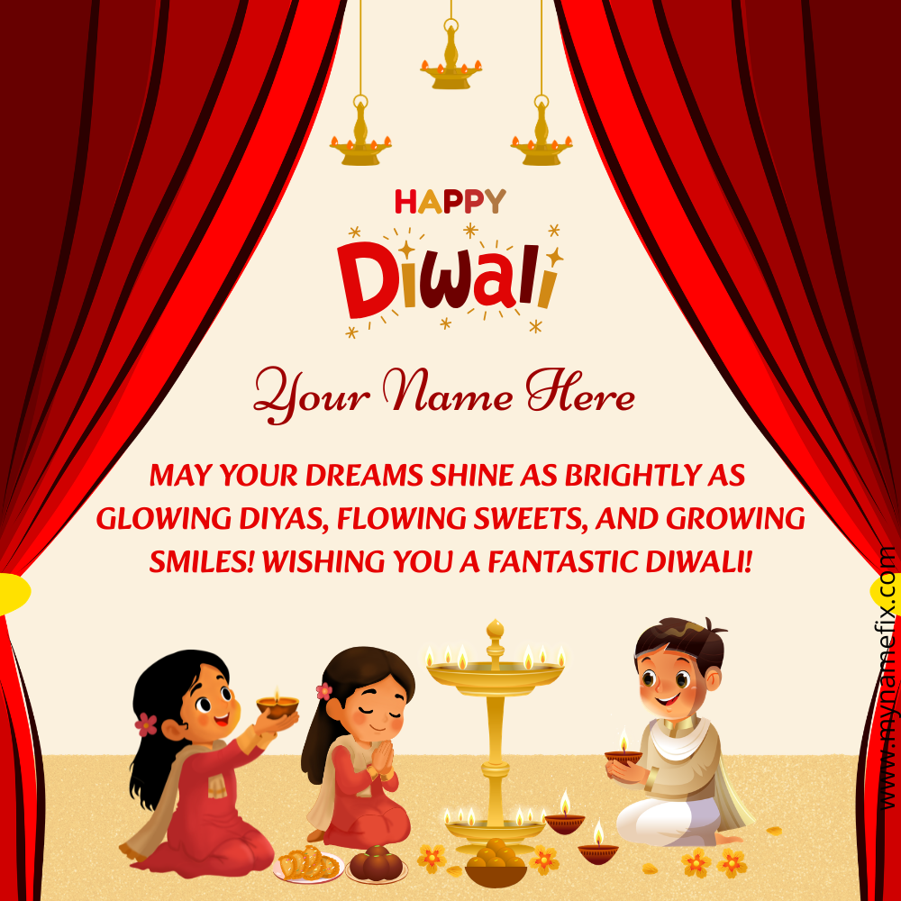 Diwali Wish Template