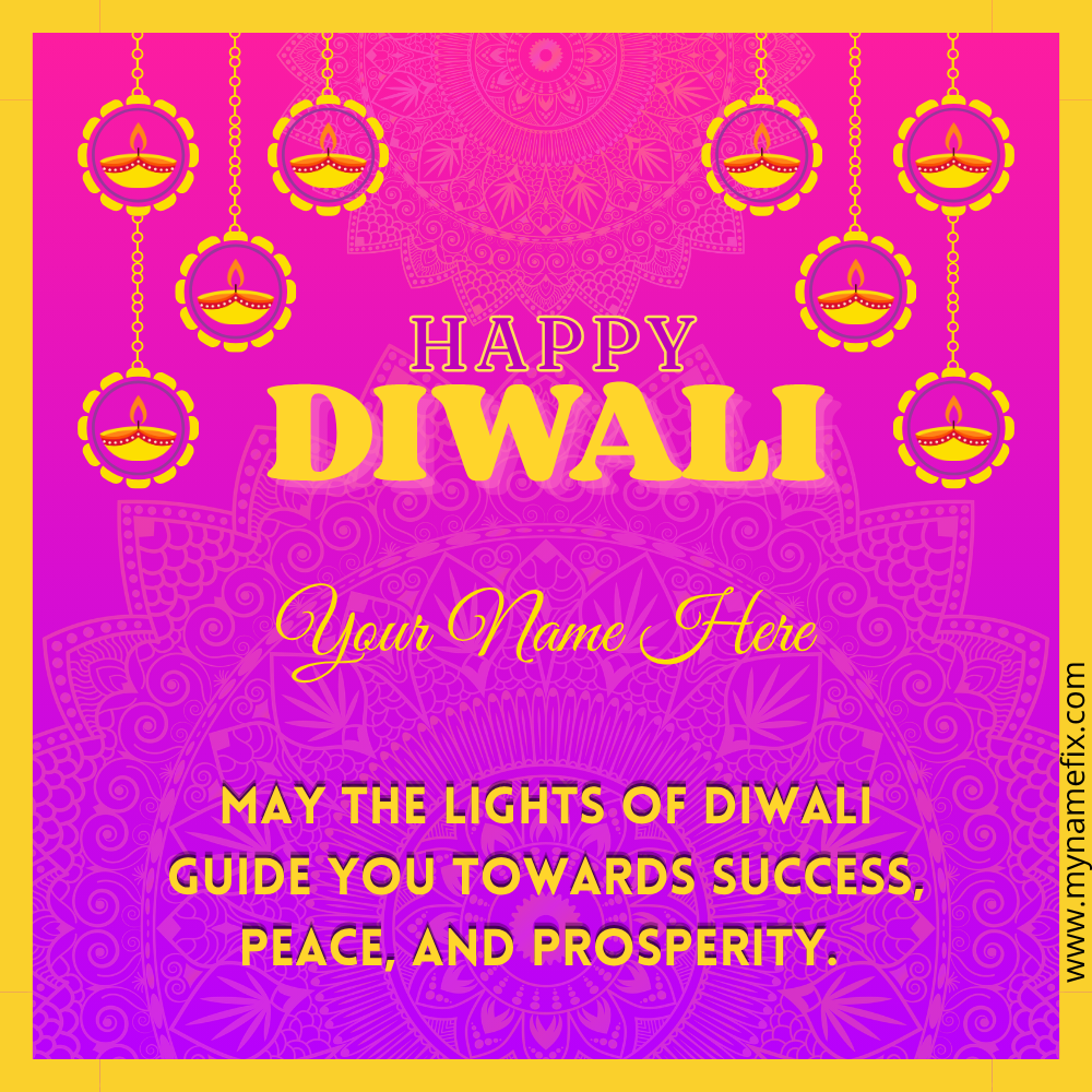 Diwali Wish Template