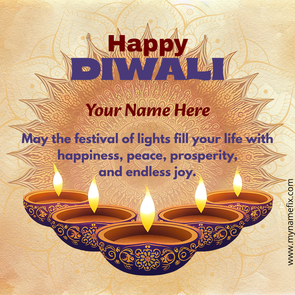 Diwali Wish Template