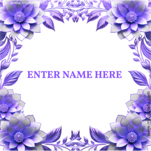 Name on Image Art