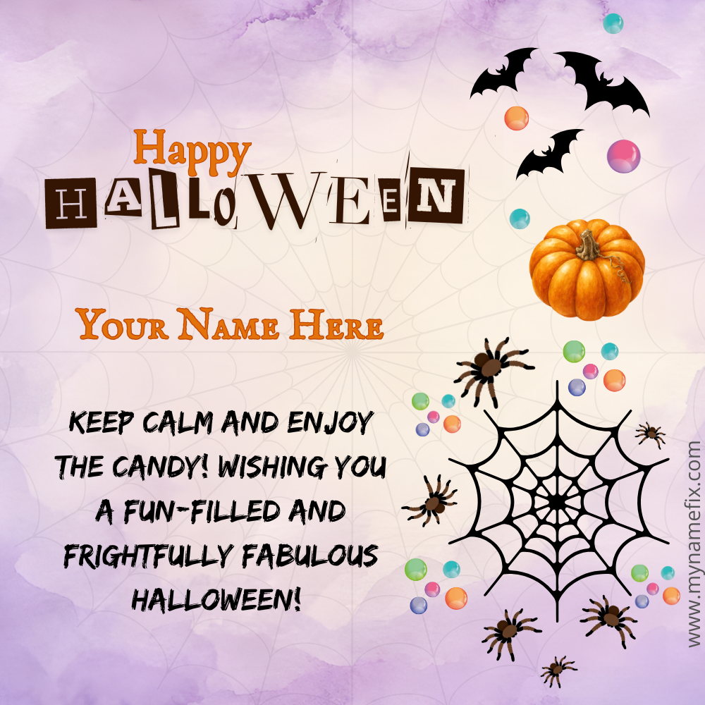 Halloween Wish Template
