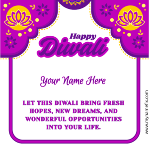 Diwali Wish Template