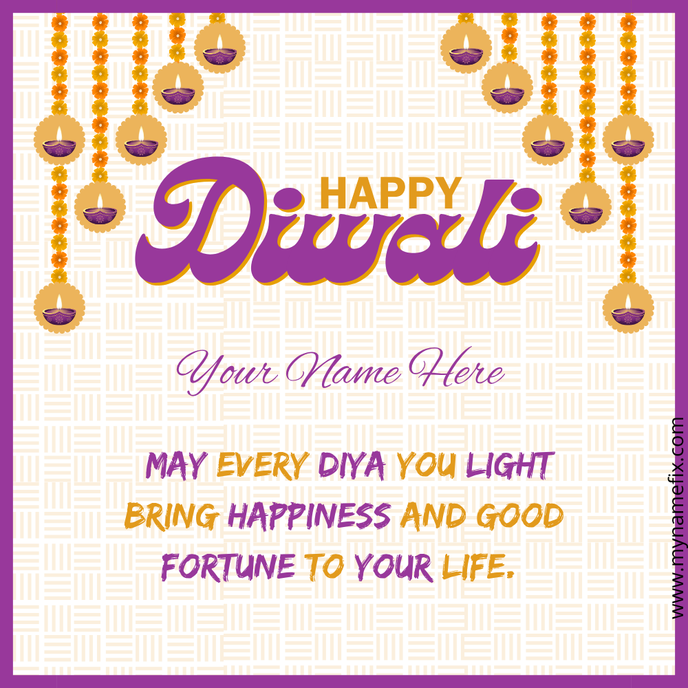 Diwali Wish Template
