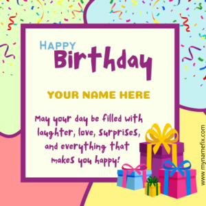 Birthday Art Template