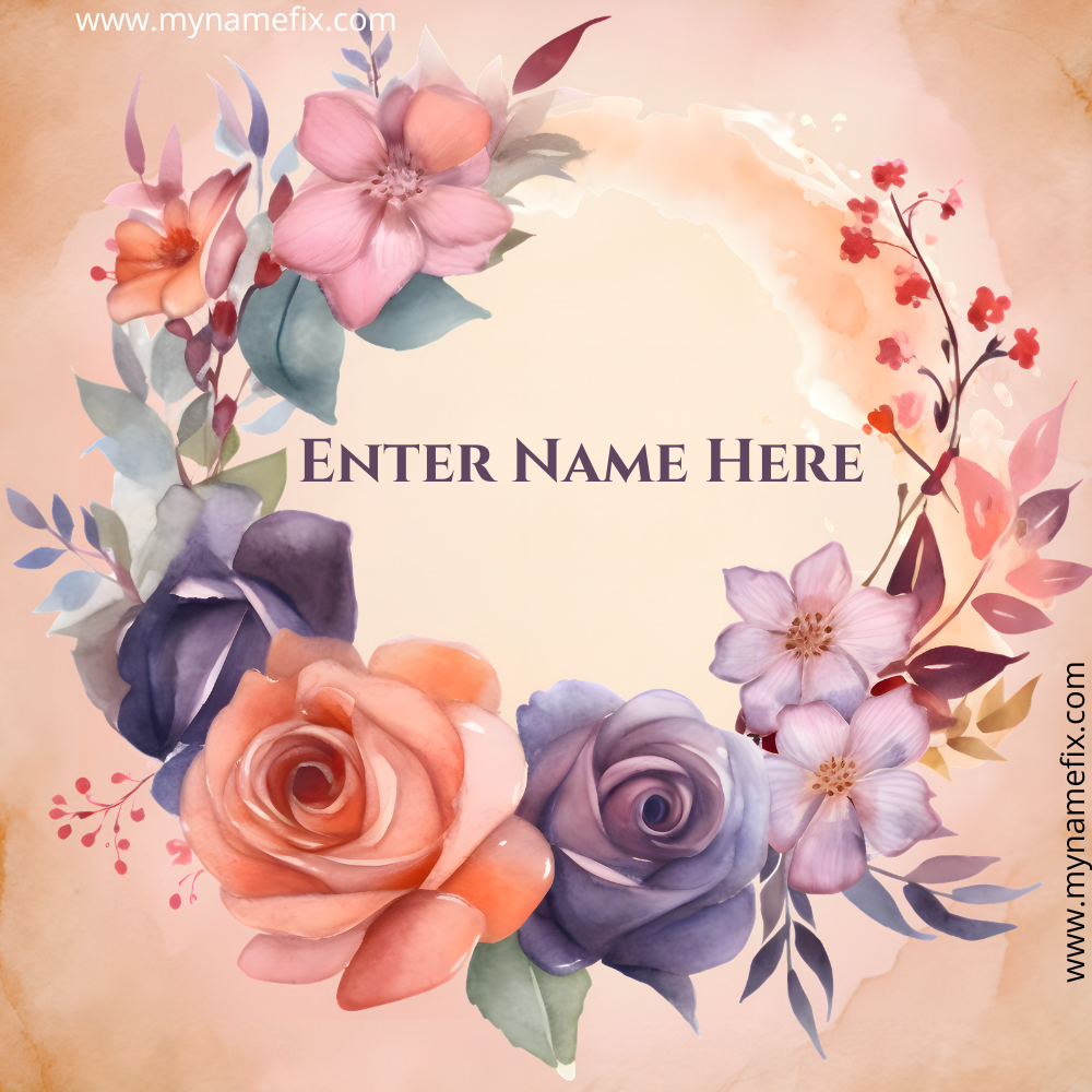 Name on Image Art