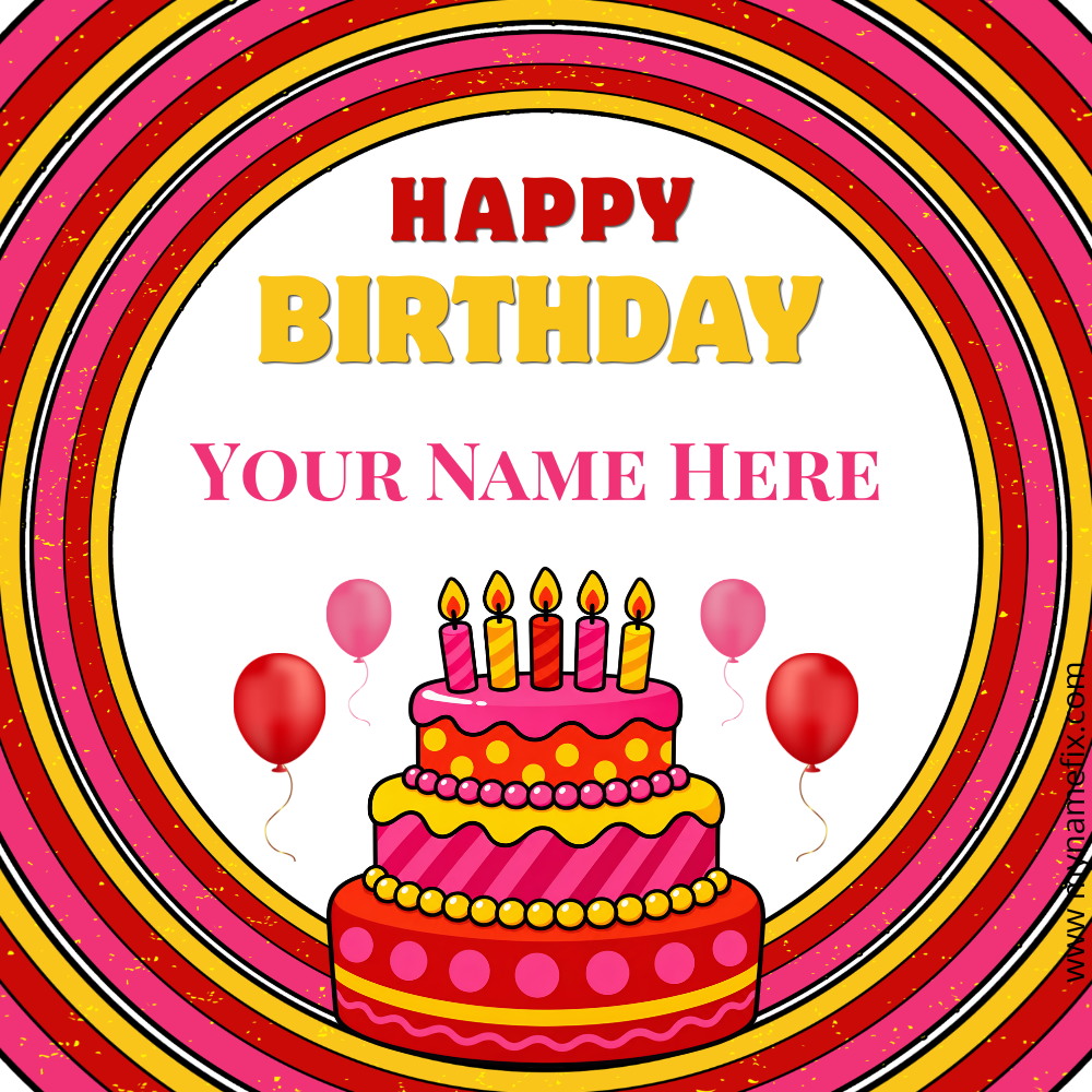 Birthday Art Template
