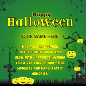 Halloween Wish Template