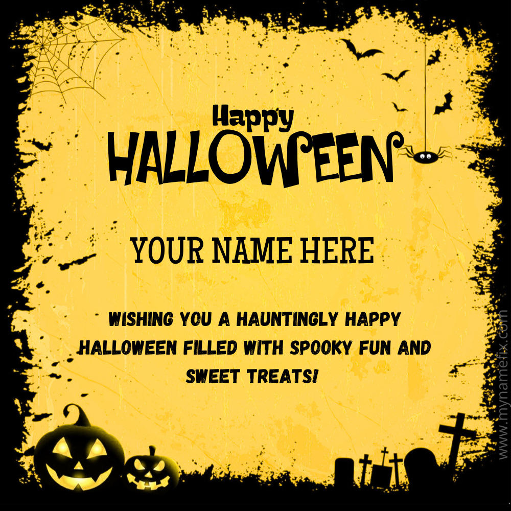 Halloween Wish Template