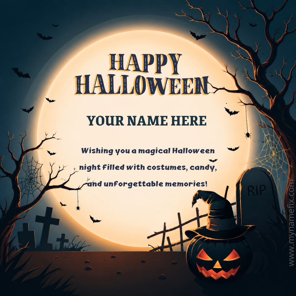 Halloween Wish Template